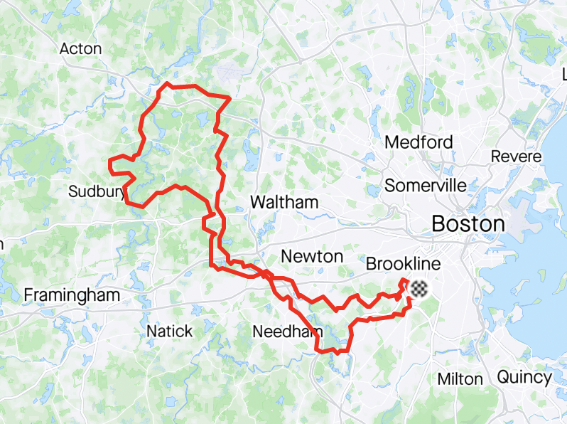 62 mile training ride preview - 2022 Bike-A-Thon