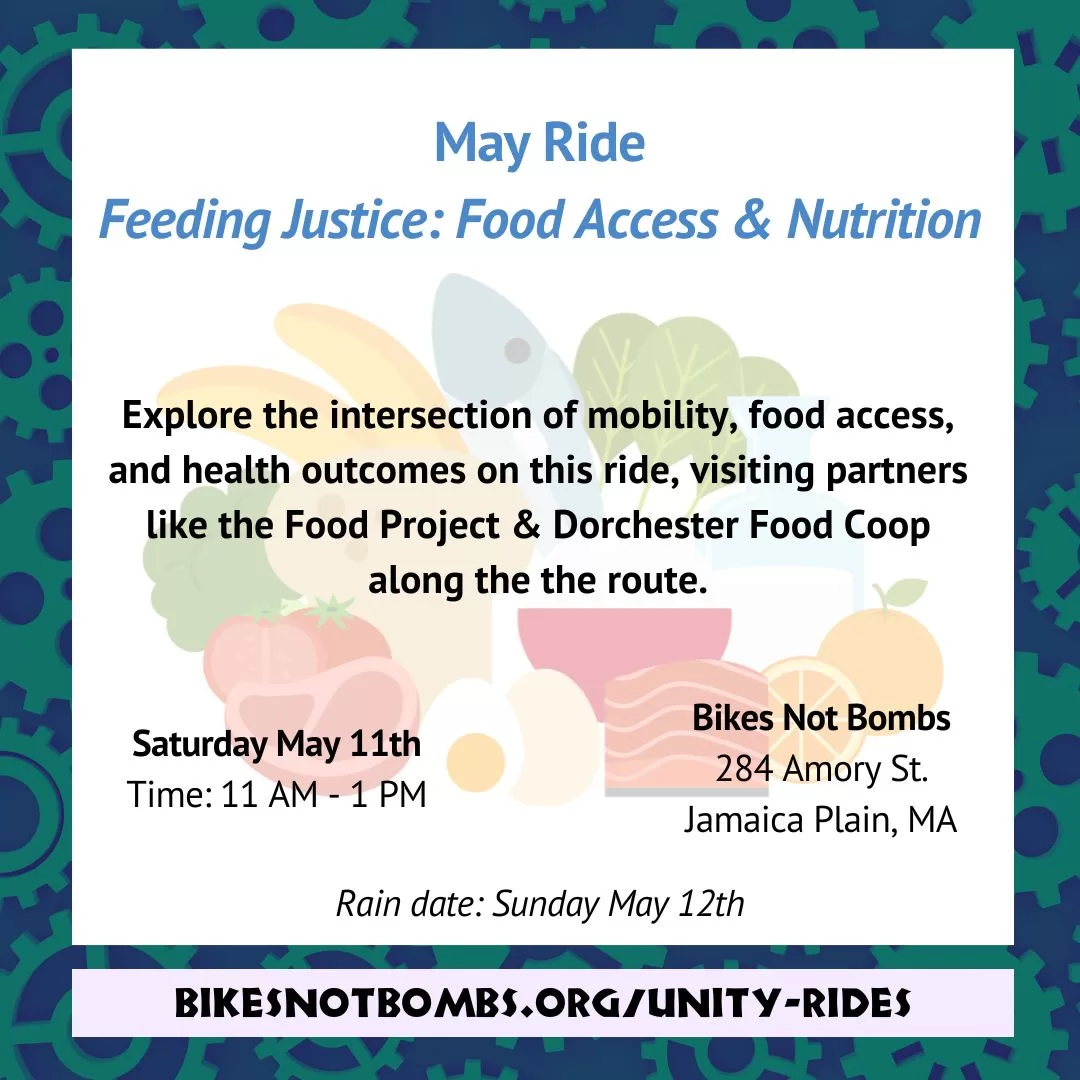 Unity in Community Rides Bikes Not Bombs